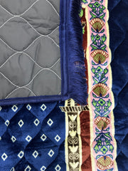 Navy Blue Spiritual & Elegant Prayer Matt