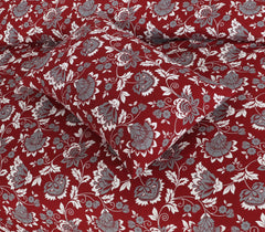 Mehroon Micro bedsheet