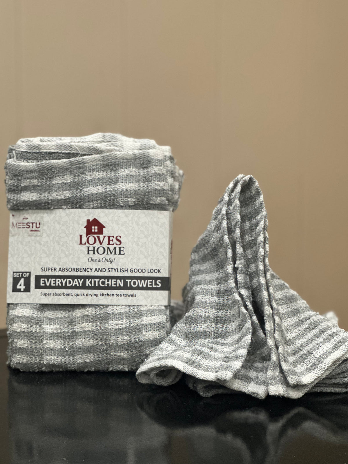 Kitchen Towel-Light Grey