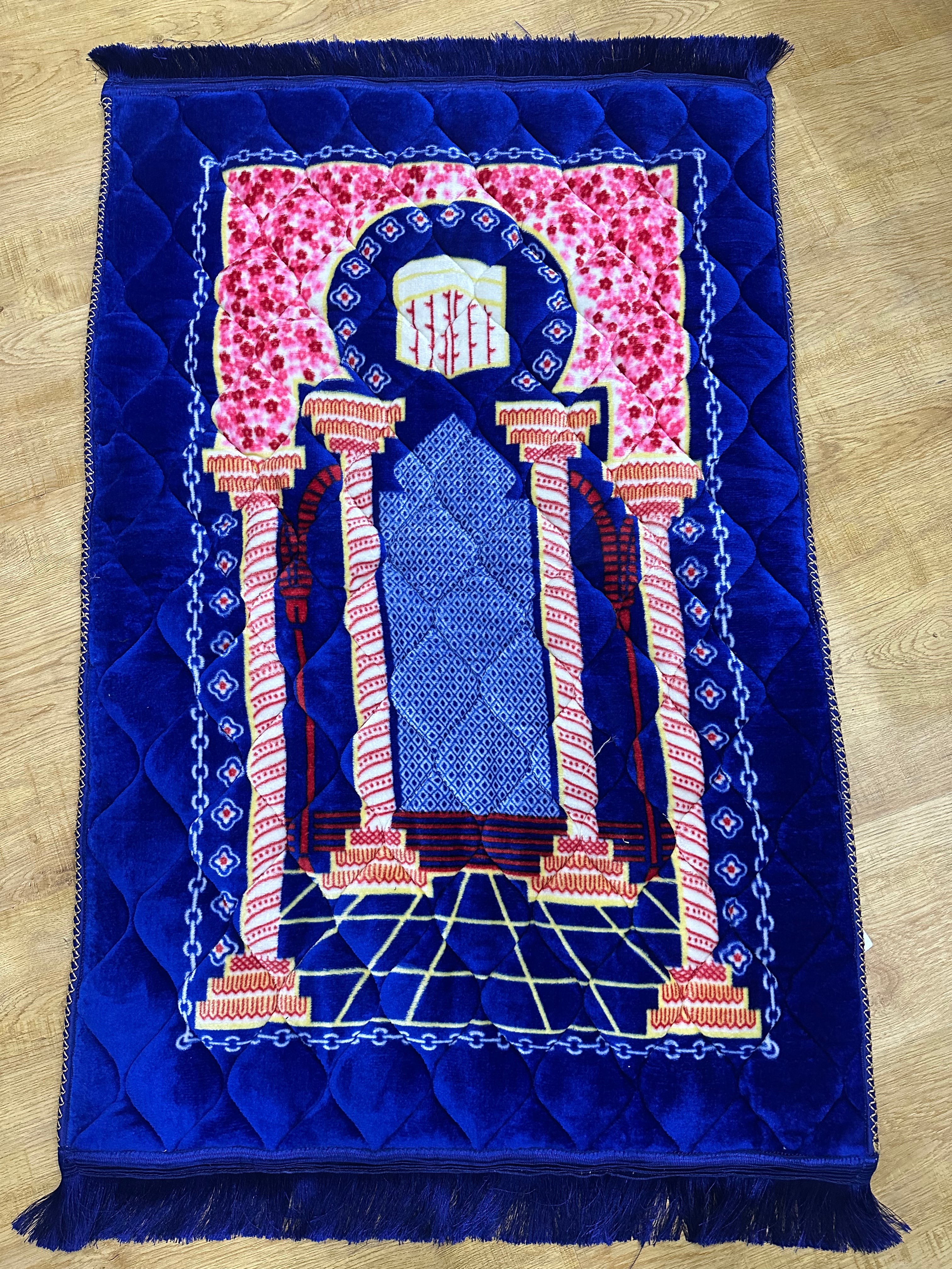 Blue Spiritual & Elegant Prayer Matt