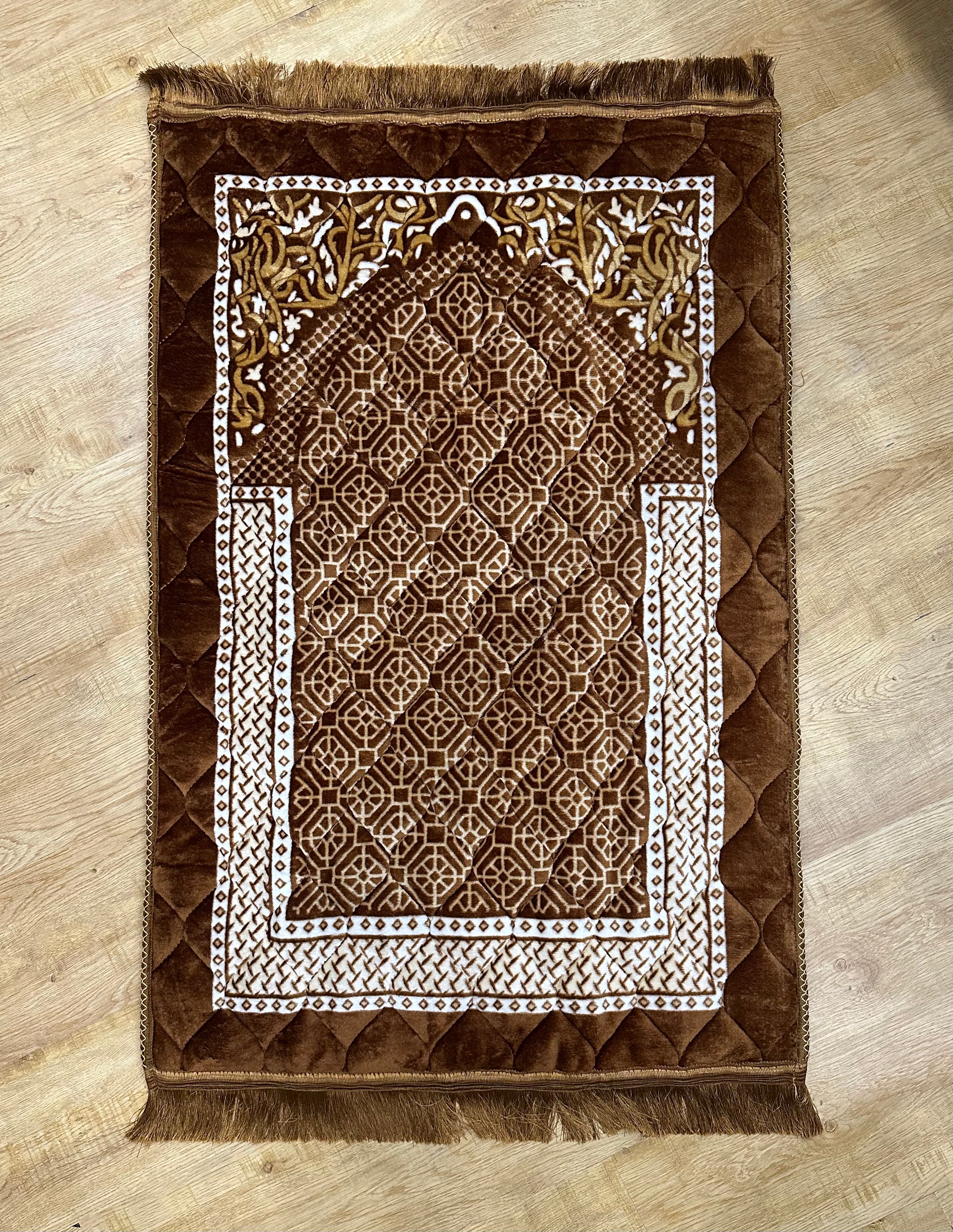 Brown Spiritual & Elegant Prayer Matt