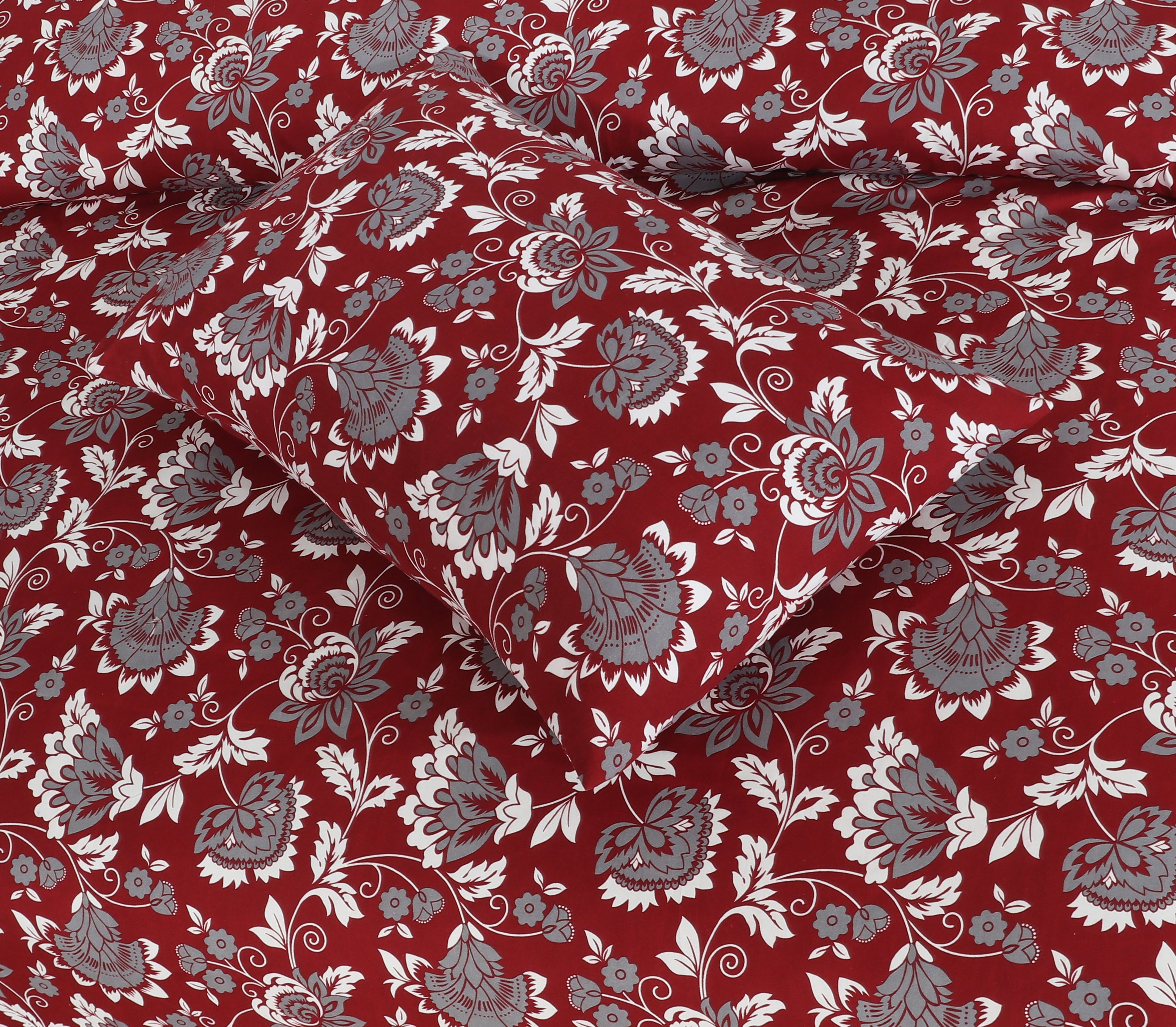 Mehroon Micro bedsheet