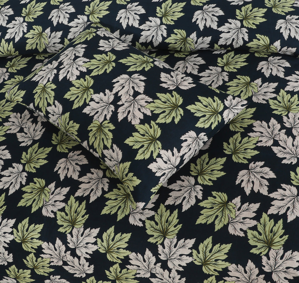 Black/Green Micro bedsheet