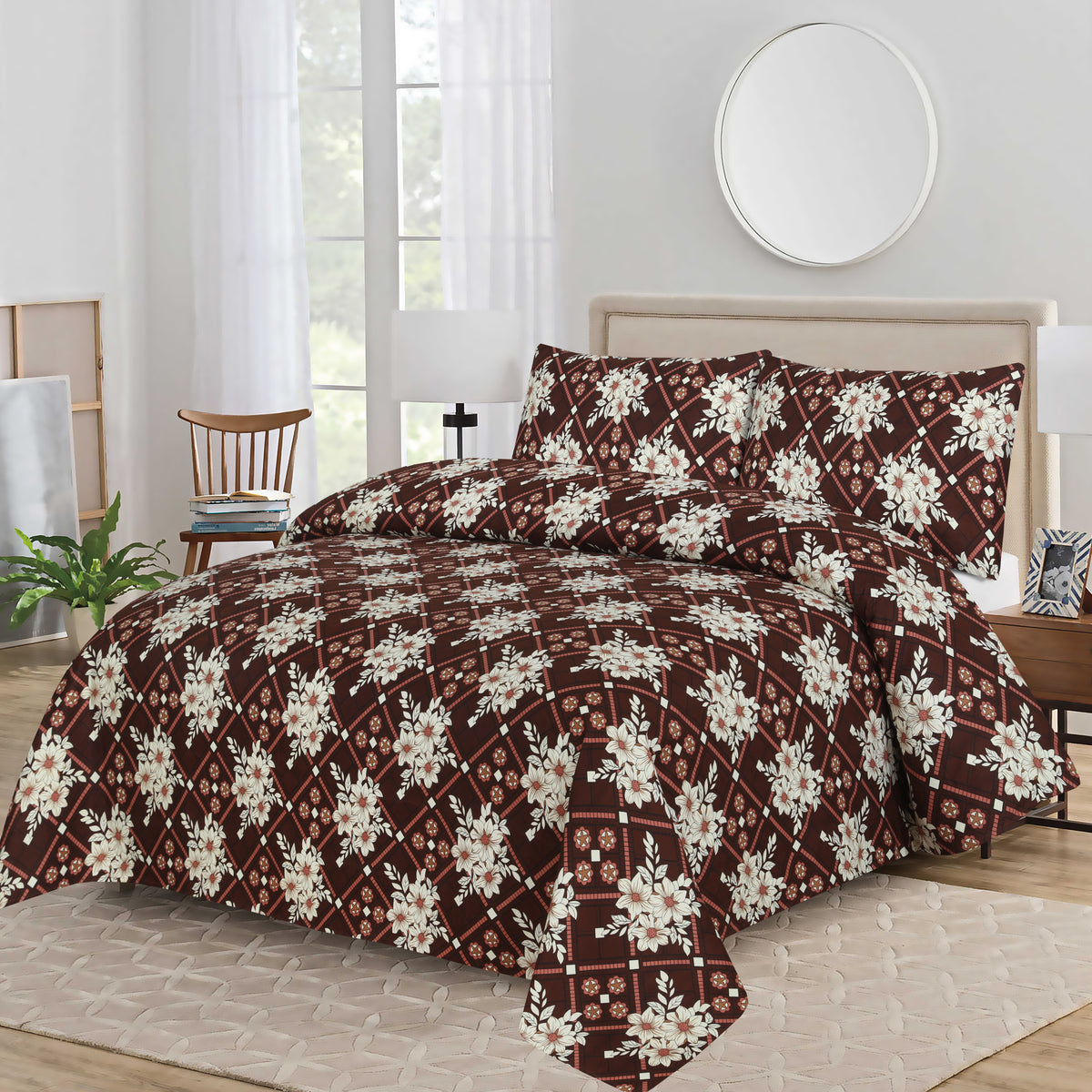 Dark Brown Micro bedsheet
